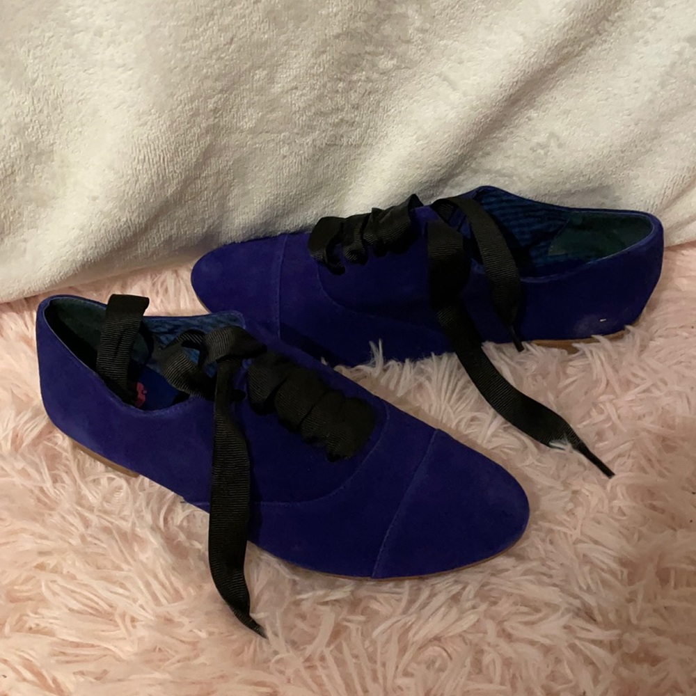 Cobalt Blue suede